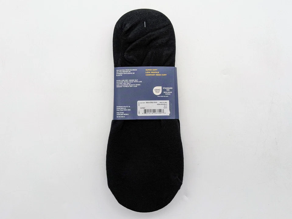 New Stafford Men's Super Soft Liner Sock, 3 Pair Size 10-13 - Image 2 of 2