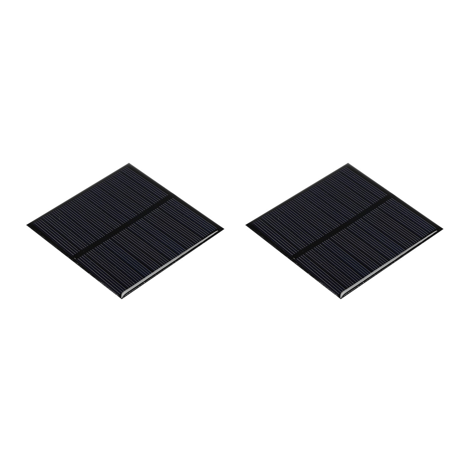 2Pcs Mini Solar Panel Cell 6V 150mA 0.75W 80mm x 80mm for DI