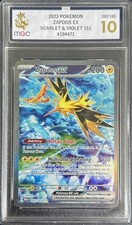 Pokemon Zapdos ex 202/165 SIR 151 English MGC 10