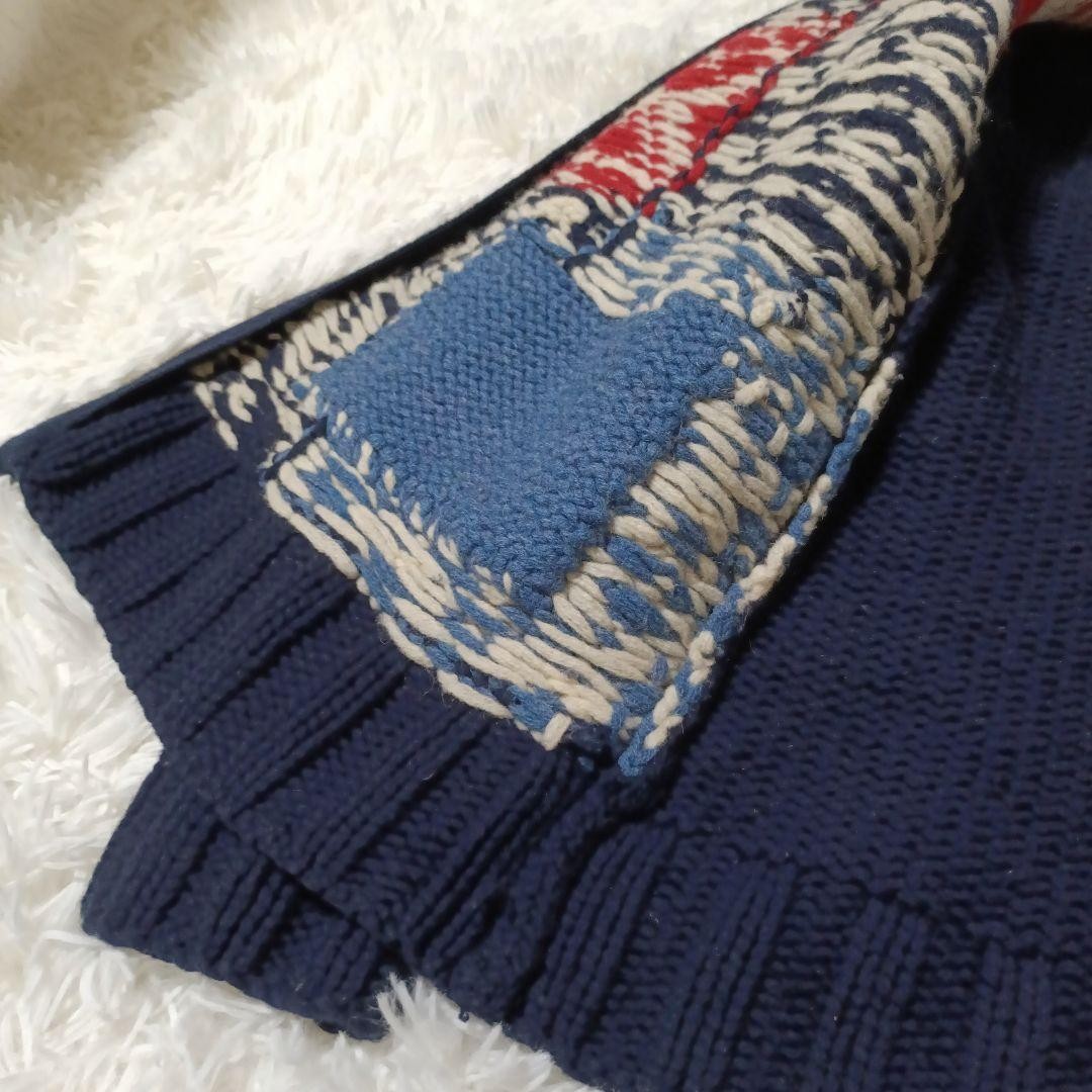 Ralph Lauren CHAPS Native Pattern Wool Full Zip S… - image 8