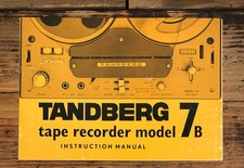 Tandberg Model 7B Reel to Reel Owners / User ...