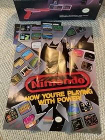 Nintendo Entertainment System NES Action Set Empty BOX ONLY NO CONSOLE Or Games