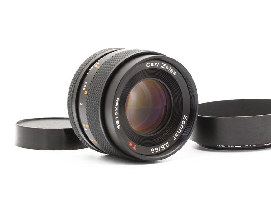 Contax Carl Zeiss Sonnar T* 85mm f/2.8 AEG Lens from JAPAN [Exc+5