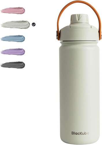 Blackube Bottiglia d'acqua, 16,9 fl oz (500 ml), isolata sottovuoto