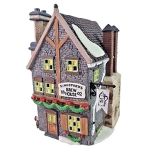 Department 56 Dickens Village Series 5811-4 "Kingsford Brew House" Porcelain