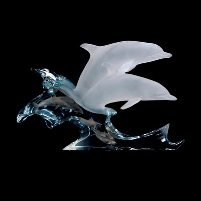 Kitty Cantrell Eternity Ltd. Ed. Mixed Media Lucite Sculpture, COA
