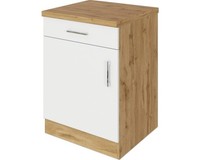 Held MöBel Unterschrank Mit DrehtüR Sorrento Bxtxh 50 X 60 X 86 Cm Weiß Matt Zer