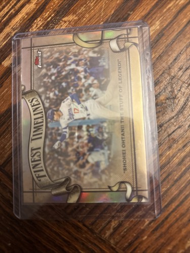2026 Topps Finest Shohei Ohtani Finest Timelines Refractor LA Dodgers Ft-23