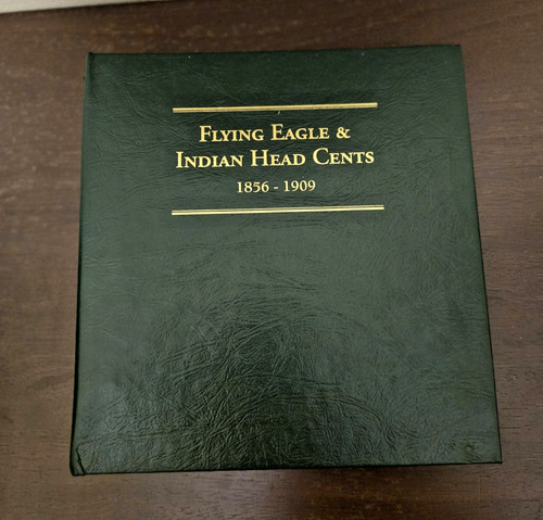 Littleton Coin Album LCA24 Flying Eagle & Indian Head Cents 1856-1909 - Empty