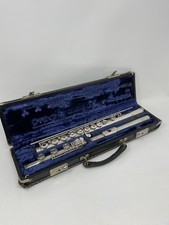 Gemeinhardt Silver Flute M3S, All Pieces Marked Solid Silver