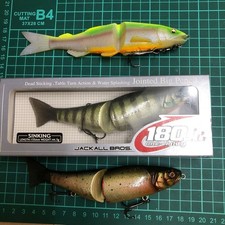 Jackall One Eighty Jr F/S Megabass Ayu Twitcher Hard Bait, Floating, Boxed