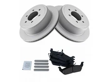 Rear Brake Pad and Rotor Kit For 2006-2008 Lincoln Mark LT 2007 HN553ZV