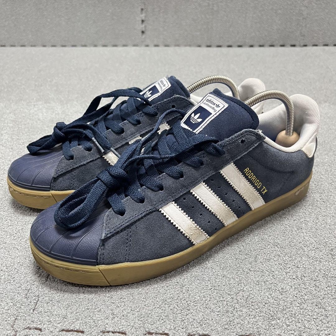 SAOLA Uomo 9.0US Vintage Navy scamosciato suola gomma tre fili Vhtf e squisito Rodrigo Tx