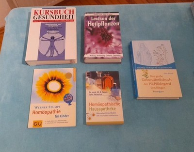 Lehrbücher Heilpraktiker, Medizin, Naturheilkunde, Anatomie, Fachliteratur