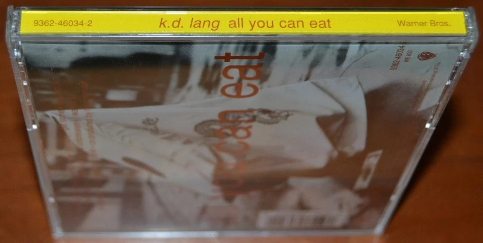 K D Lang - All You Can Eat - 1995 UK/EU Autographed / Signed CD - Image 4 of 4