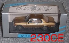 1/43 Mercedes Benz 230Ce Coupe W123 Gold