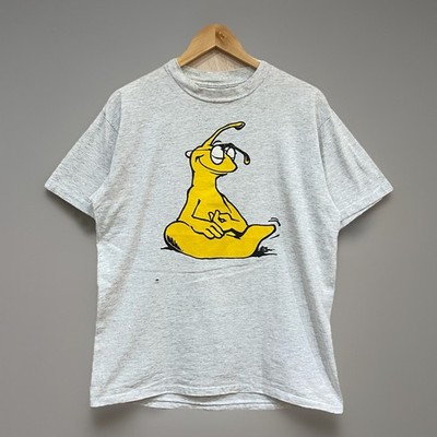 Vintage 90s UCSC T-Shirt Large Banana Slugs Zen Single Stitch USA Varsity Rare