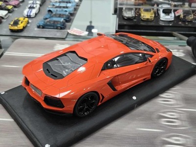 Lamborghini Aventador (Gloss Orange) [MR Collection] 1/18 scale | eBay