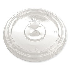 Fabri-Kal LKC1220FX Greenware X-Slot Cold Drink Lids - Clear 1000/Carton New