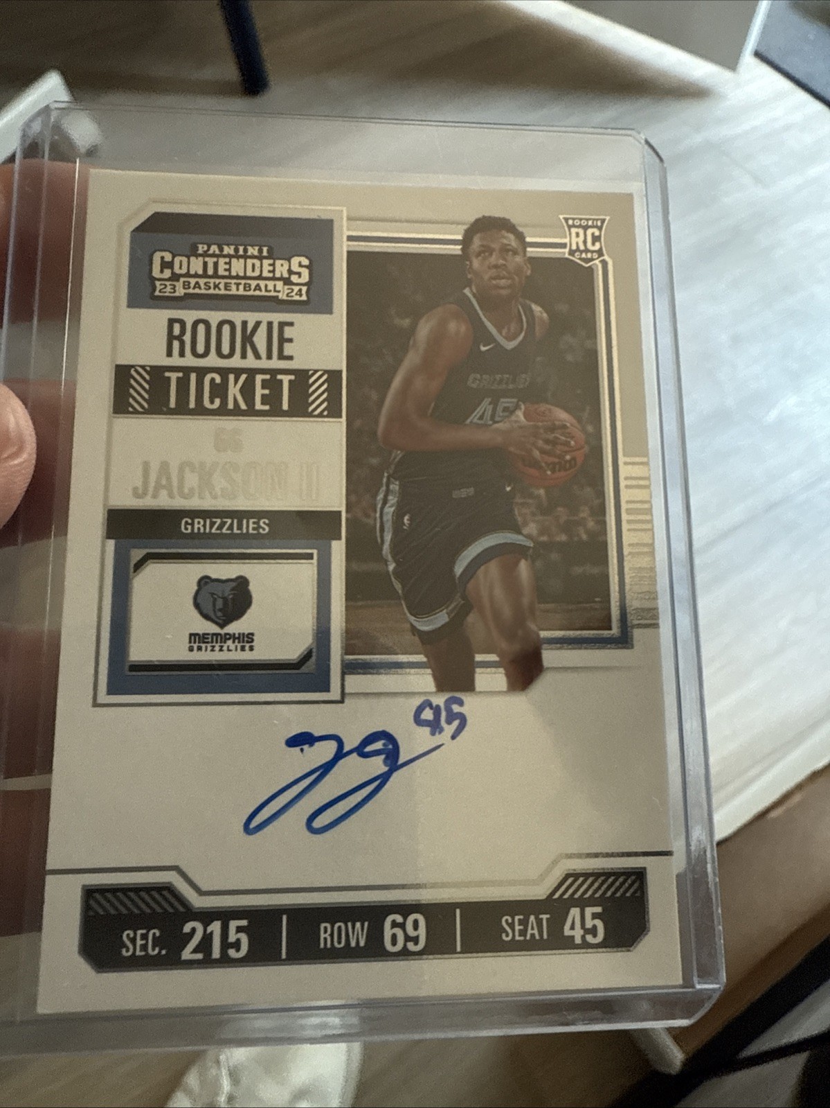 2023-24 GG JACKSON CONTENDERS ROOKIE TICKET AUTO #127👍🏀
