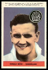 1958 A&BC Footballers Planet Ltd.on Front Donald Revie Sunderland #33