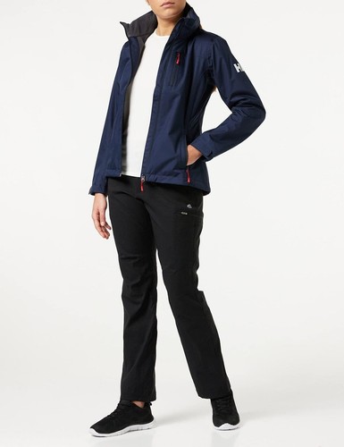 Helly Hansen Mujer Crew Capucha Capa Media Forrada de Vellón Impermeable Lluvia... - Imagen 6 de 25