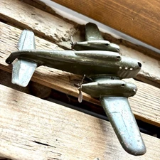 Vintage Early 1940’s Wyandotte AIRACUDA Pressed Steel Airplane