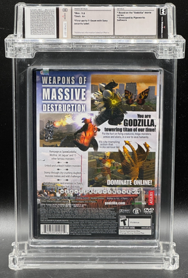 Godzilla Save the Earth Sony PlayStation 2 PS2 Sealed New WATA 9.8