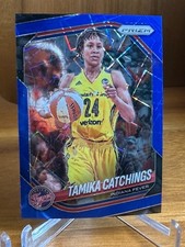 Tamika Catchings 2025 Panini Prizm WNBA #60 Blue Velocity Indiana Fever HOF