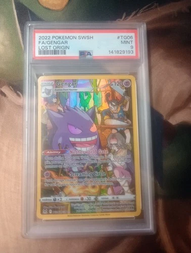 Gengar TG06/TG30 PSA 9 MINT Lost Origin Trainer Gallery Pokemon TCG