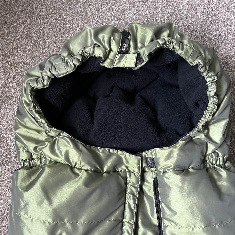 Manta para cochecito de bebé 7AM Pod 212 Evolution en verde metálico, 0-4T Foto 2 de 4