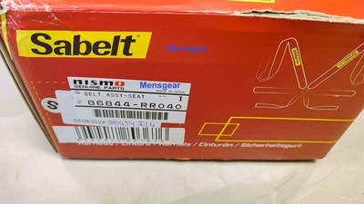 New Nismo 4 Point Racing Seat Belt Safety Harness Red FIA SABELT
