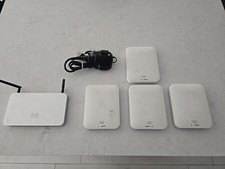 Cisco Meraki MX64W Cloud Managed Security Appliance with X4 Meraki MR18