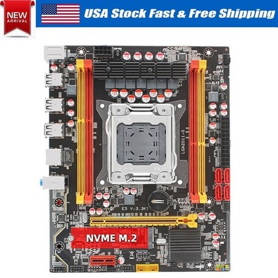 X79 Motherboard LGA 2011 DDR3 RAM NVME M.2 SATA 3.0 PCI-E3.0 Dual Channel Intel