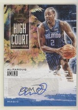 2019 Panini Court Kings High Signatures 130/179 Al-Farouq Aminu #HC-AFA Auto tr4