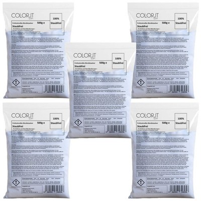COLOR.IT Blondierpulver 5x 500g Premium Haaraufheller Profi Qualität (5er Pack)