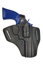 R4 Holster pour Revolver Smith & Wesson 586/686, Canon 4 Pouces, en Cuir