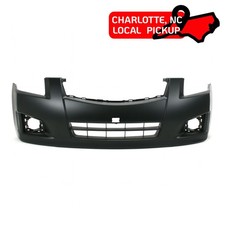 Front Bumper For 2007-2012 Nissan Sentra Sr Se-r Se-r Spec V W Fog Hls. Clt