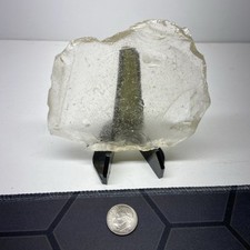 GIANT Natural Beach Seaglass Surf Tumbled Frost Clear / White  2  Chunky