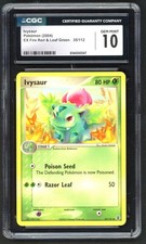 Pokemon Card - CGC 10 Ivysaur 35/112 - Ex Fire Red Leaf Green - GEM MINT