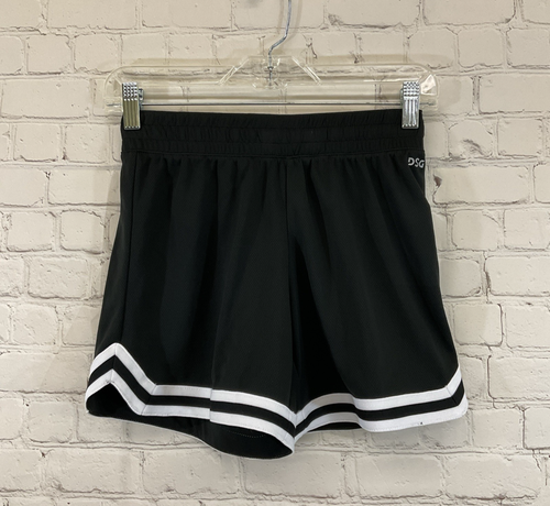 Girl's DAG14125 Moisture Wicking Mesh Shorts Pure Black M Medium - Picture 2 of 13