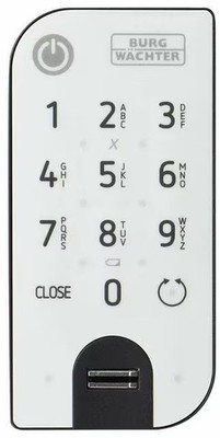 Burg Wächter ENTRY 7712 Keypad Fingerprint Tastatur mit Code + Fingerprint, Tast