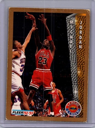 Michael Jordan 1992-93 Fleer #238 Chicago Bulls