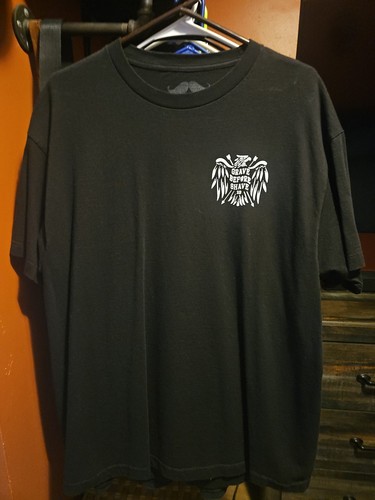 Grave Before Shave- Black T-Shirt - XL