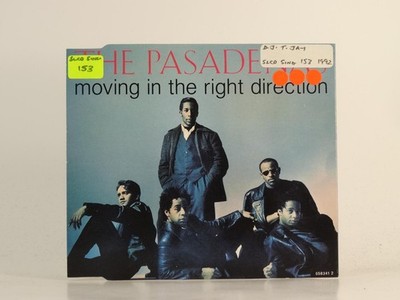 THE PASADENAS MOVING IN THE RIGHT DIRECTION (H1) 4 Track CD Single including Pic