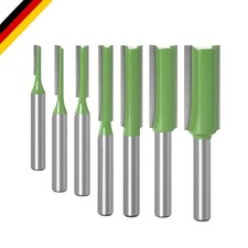 7-teiliges Holzzierfräser-Set Hartmetall für Nuten und Trimmen