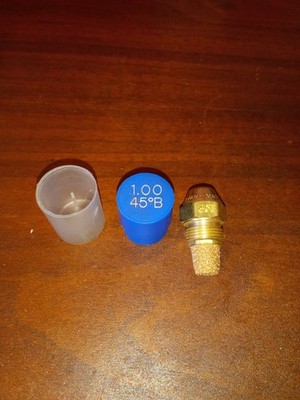 New NOS Delavan 1.00 GPH 45 Degree B oil burner spray nozzle HVAC Heat Part USA