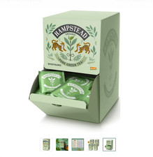 Hamstead Organic and Biodynamic Green 250 Tea Bags - Unopened (Brand New) 0.03 per strip