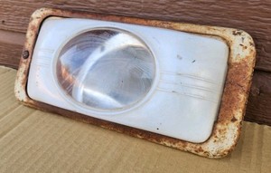 1940s' VTG GMC Bus Interior Coach Overhead Light