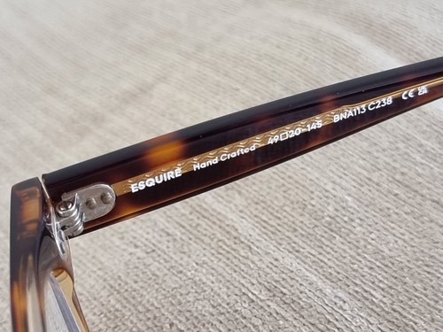 BAILEY NELSON ESQUIRE EYEGLASSES TORTOISESHELL BROWN AND HONEY A FASHION CLASSIC - Picture 11 of 12